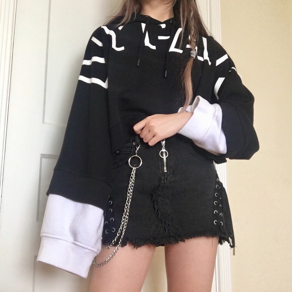 Ivy park cropped hoodie